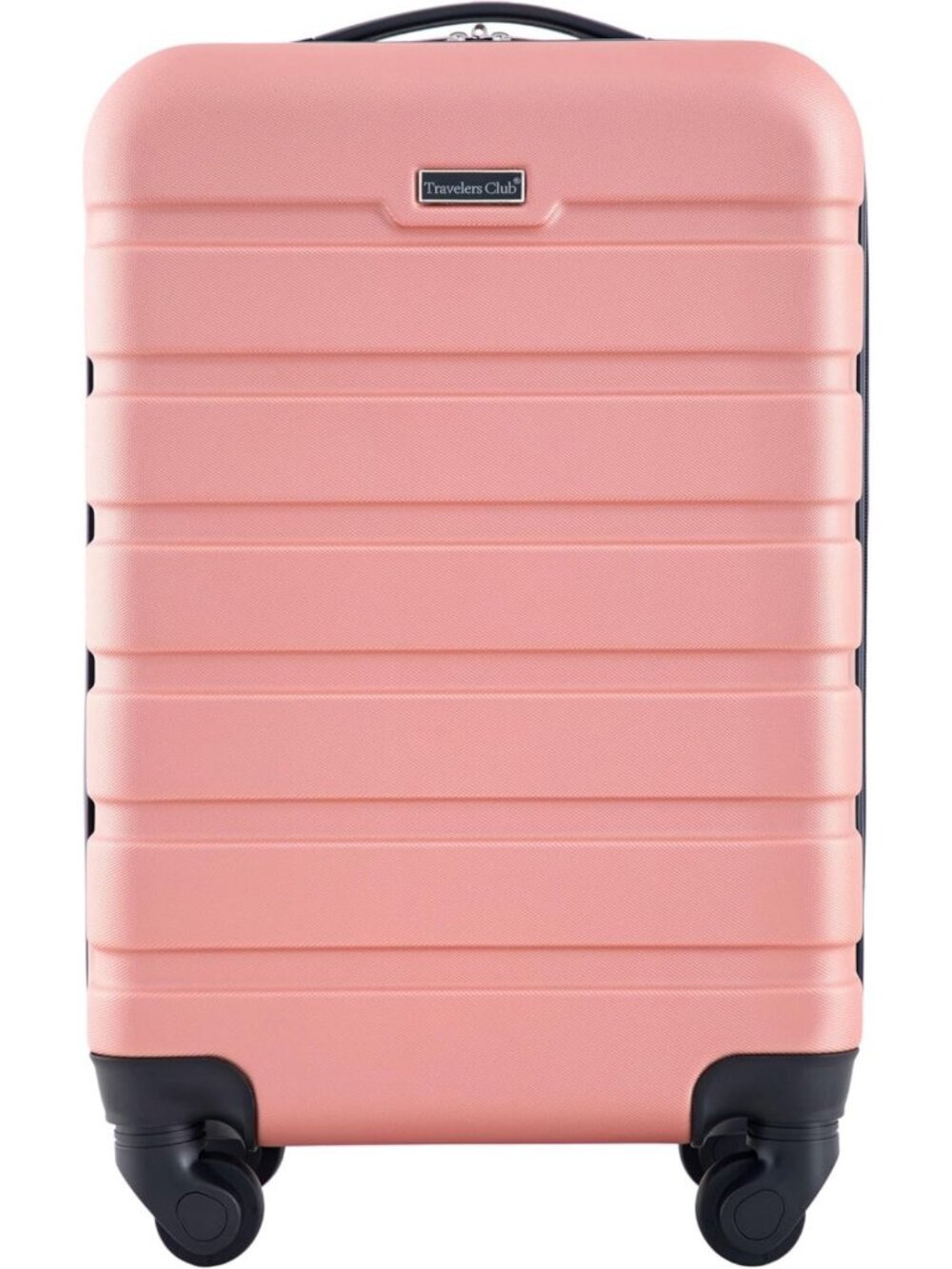 Rose Gold 22-Inch Carry-On Luggage, Lightweight Travel Bag, Stylish & Durable